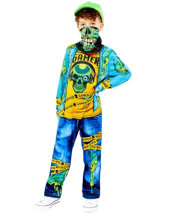 Gaming Zombie - Child Costume