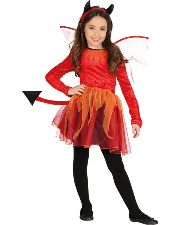 Little Devil With Wings - Child Costume