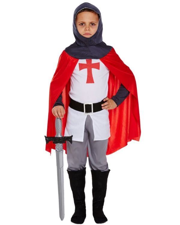 Medieval English Knight - Child Costume