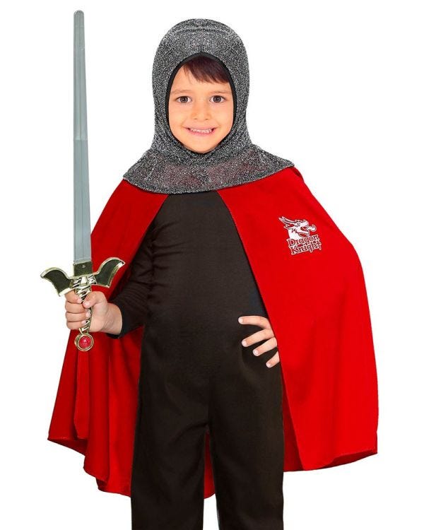 Medieval Knight Cape - Child Costume