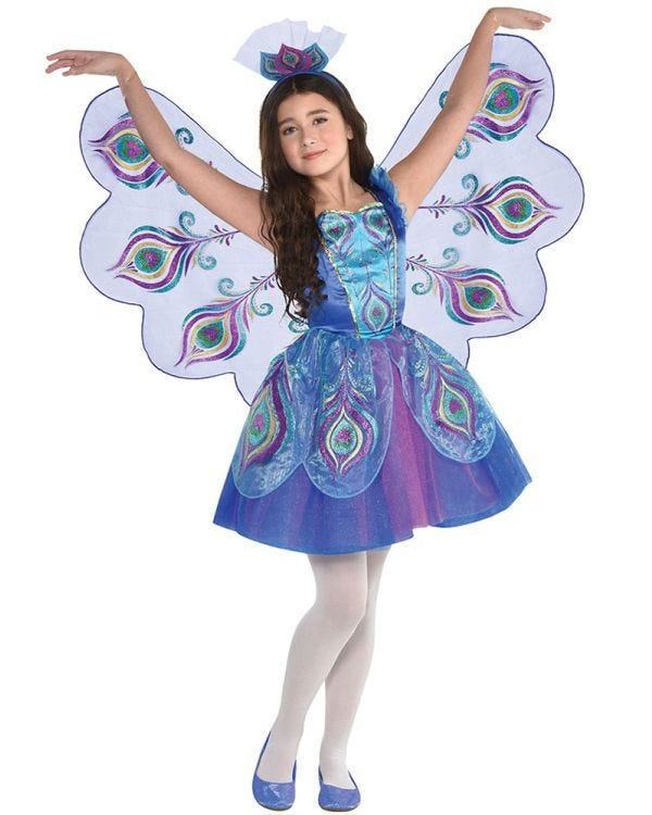 Pretty Peacock - Child Costume