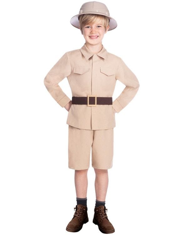 Safari Boy - Child Costume