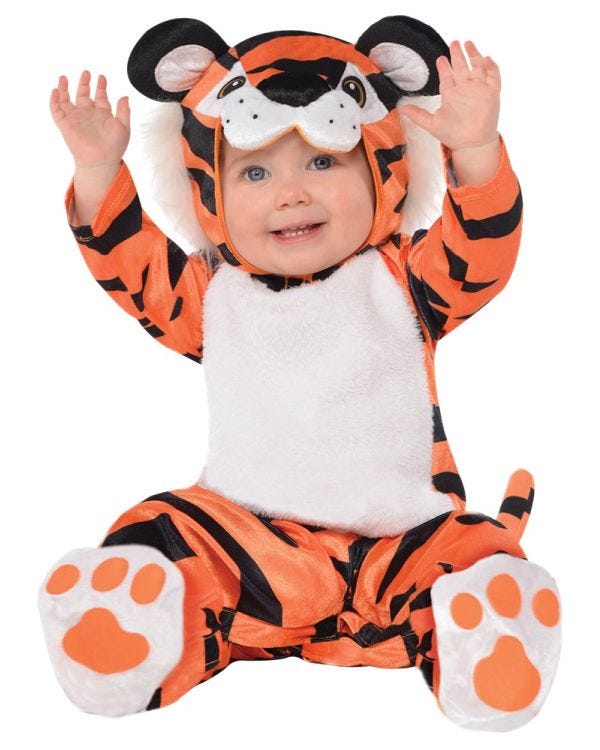 Tiny Tiger - Baby and Toddler Costume