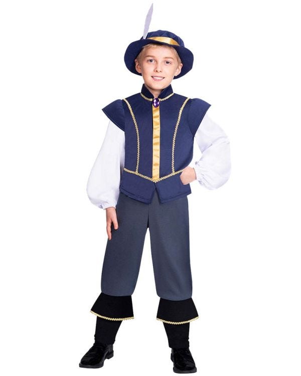 Tudor Prince Boy - Child Costume