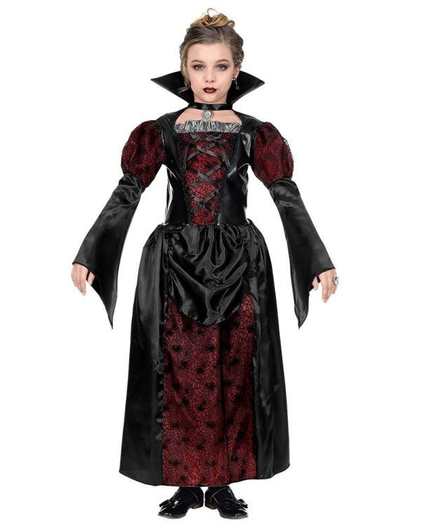 Vampiress Dress - Child Costume