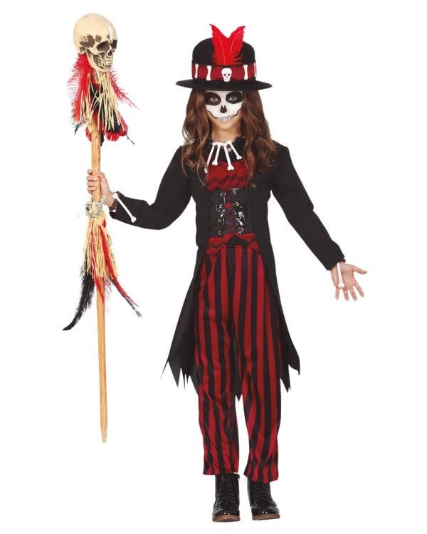 Voodoo Girl - Child Costume