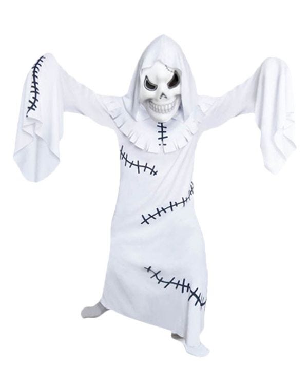 White Ghostly Ghoul - Child Costume