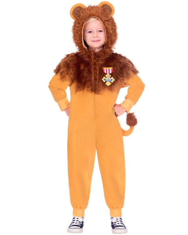 Wizard of Oz Cowardly Lion - Child Costume