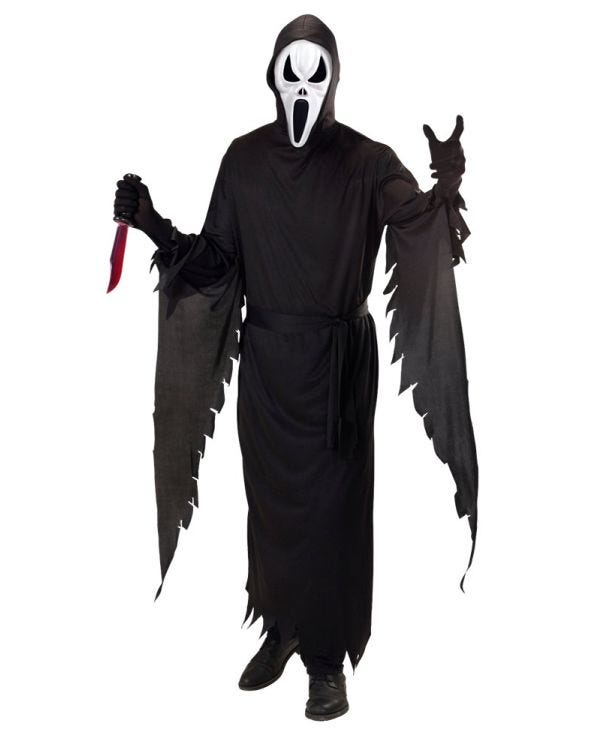 Slasher Scream Killer - Adult Costume