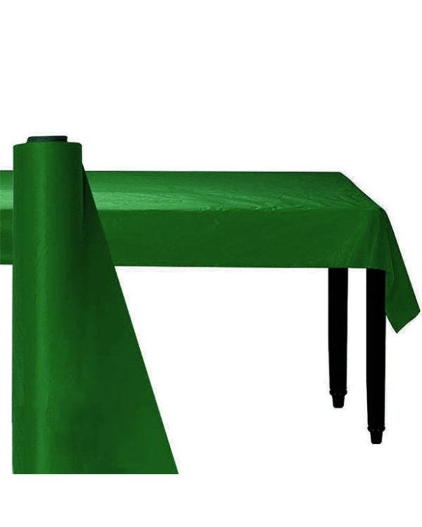 Green Plastic Banqueting Roll - 30m x 1m