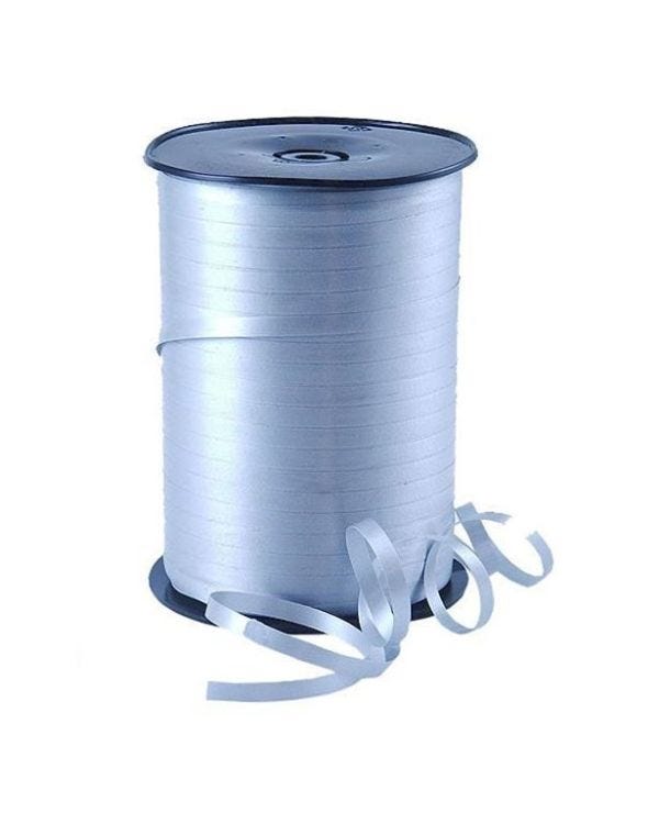 Silver Curling Balloon Ribbon - 500m