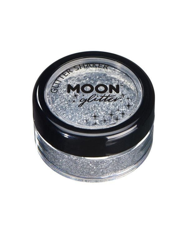 Fine Glitter Shaker - Silver 4g