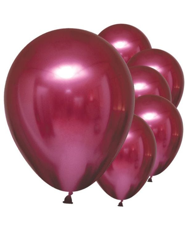 Pomegranate Satin Luxe - 11&quot; Latex (6pk)