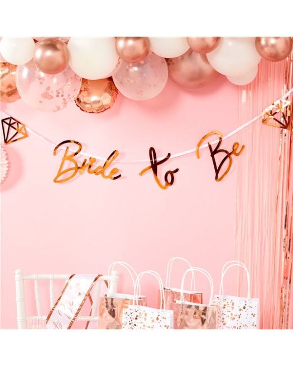 Team Bride Letter Banner - 1.8m