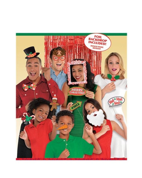 Christmas Photo Booth Props (21pk)
