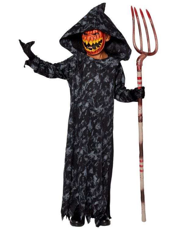 Pumpkin Reaper Boy - Child Costume