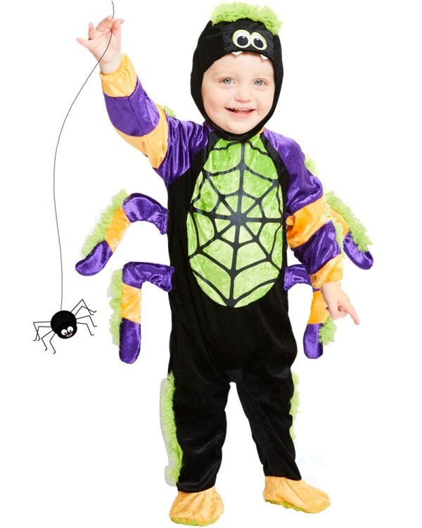 Little Spooky Spider - Toddler and Child Costume