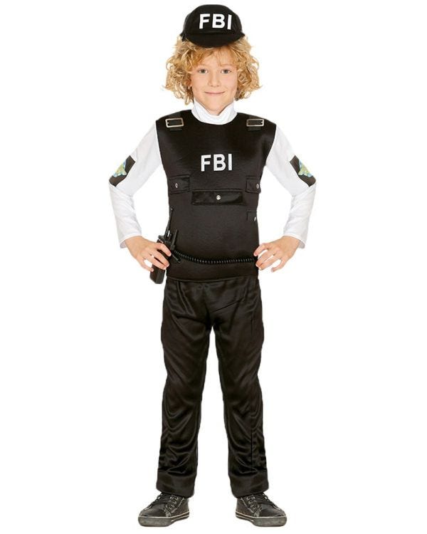 FBI - Child Costume