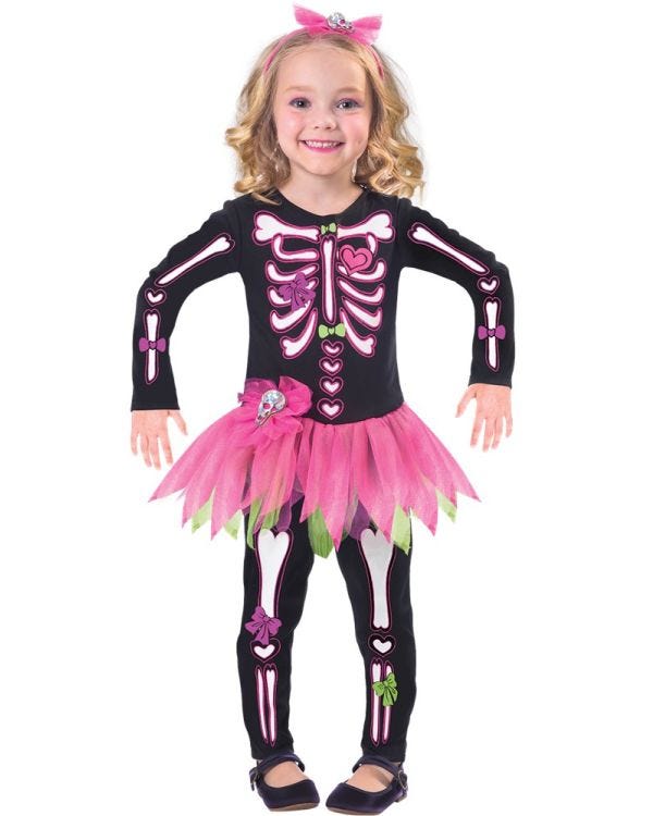 Fancy Bones Skeleton - Toddler and Child Costume