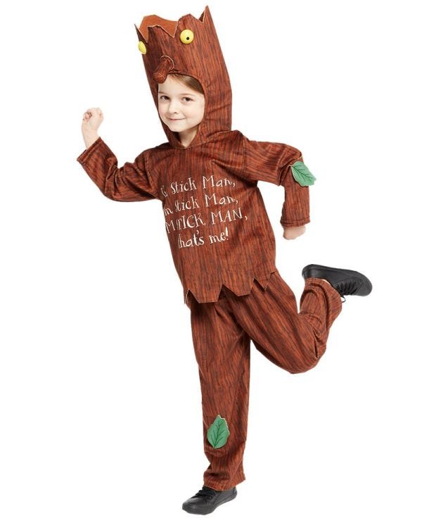 Stick Man - Child Costume