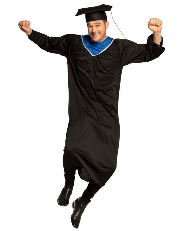 Graduate - Adult Costume