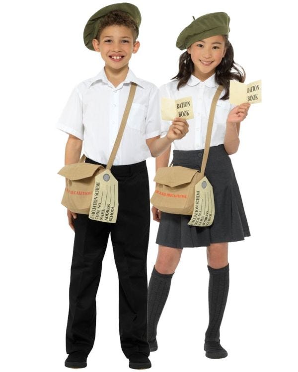 Evacuee Kit - Child Costume
