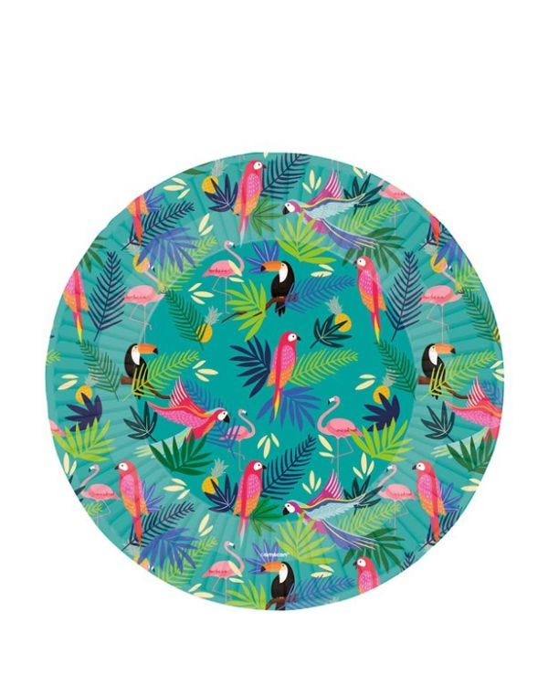 Club Tropicana Paper Plate (8pk)