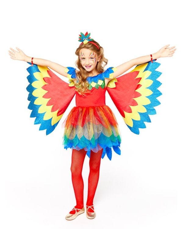 Pretty Parrot Fairy - Child Costume
