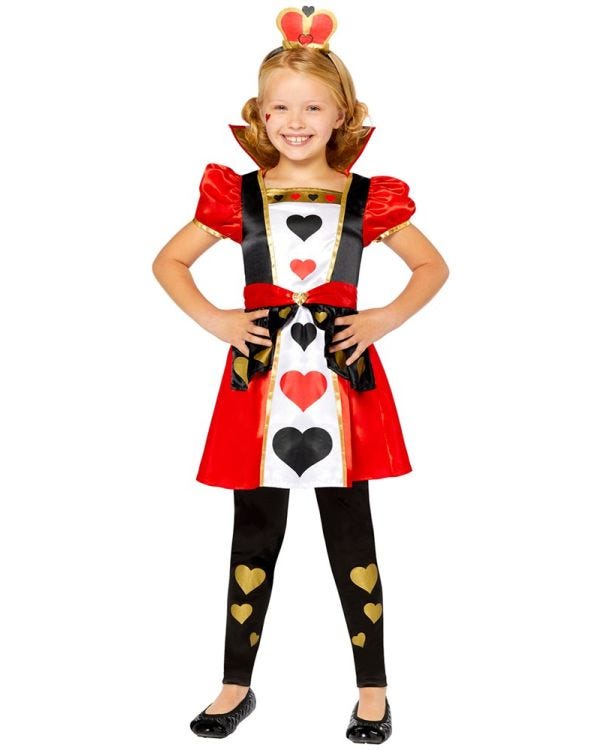 Wicked Queen of Hearts - Child and Teen Costume