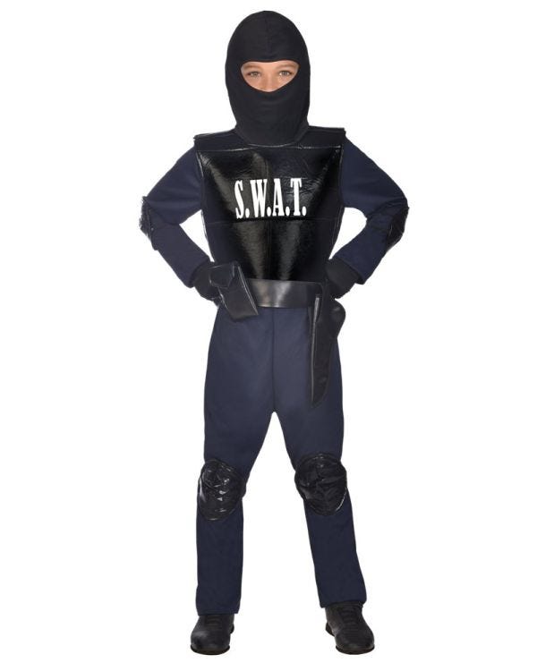SWAT Agent - Child and Teen Costume