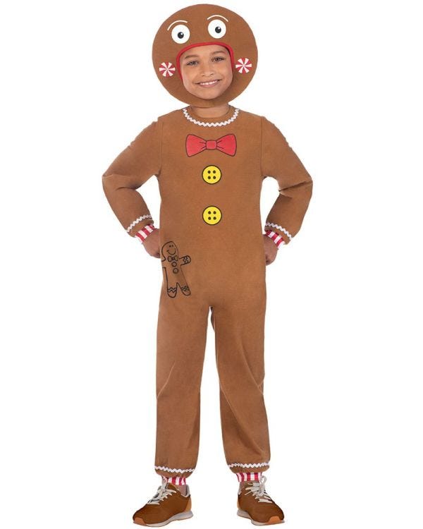 Gingerbread Man - Child Costume