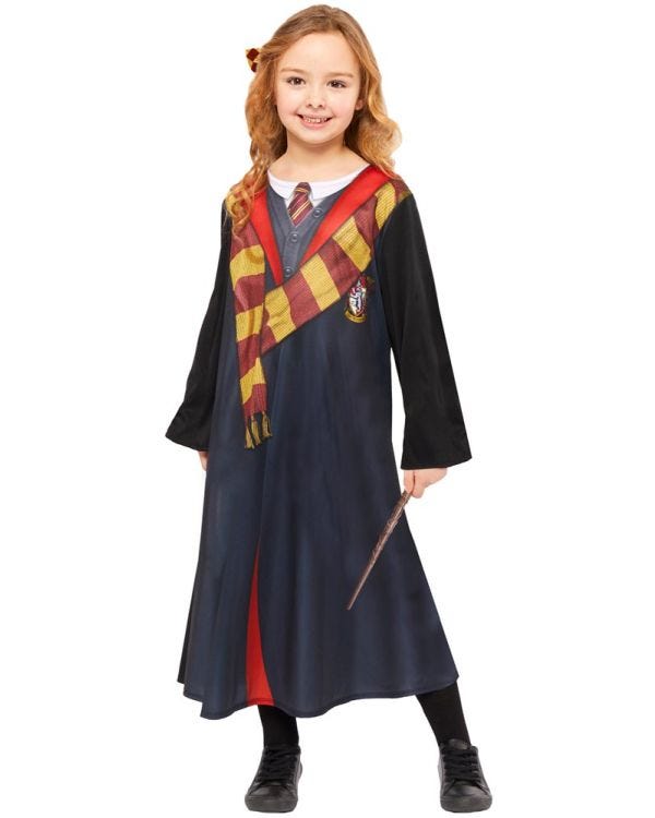 Hermione Granger Costume, Official Harry Potter Wizarding World Outfit ...