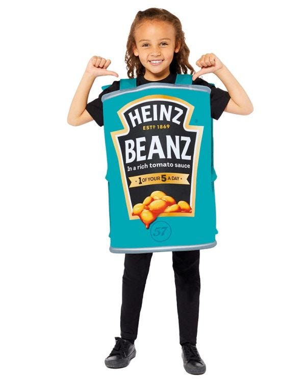 Heinz Beans Tabard - Child Costume