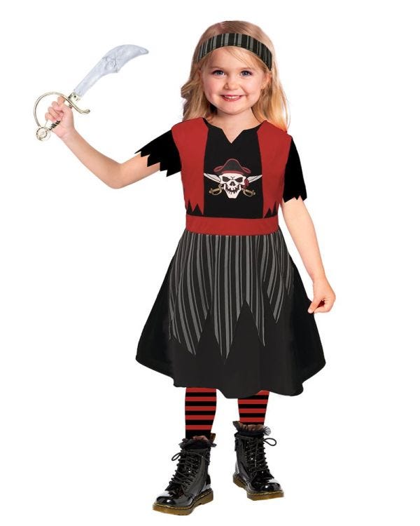 Pirate Girl Set - Child Costume