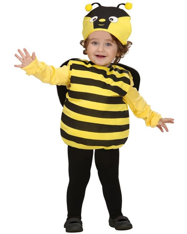 Bumble Bee Tabard - Toddler Costume