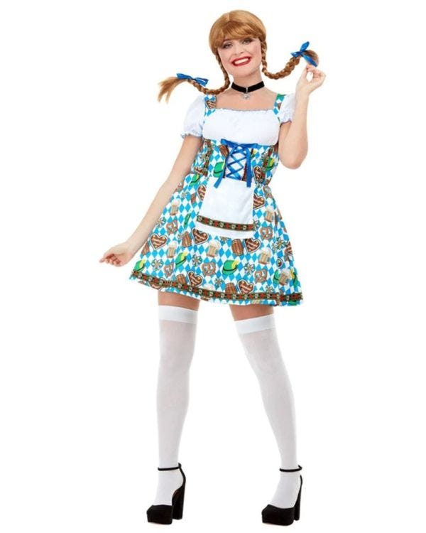 Oktoberfest Dress - Adult Costume