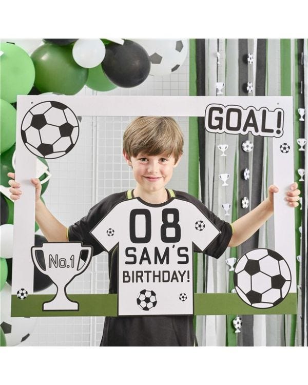 Customisable Football Photobooth Frame