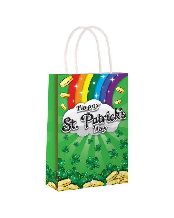 St Patrick&#039;s Day Paper Party Bag - 21cm