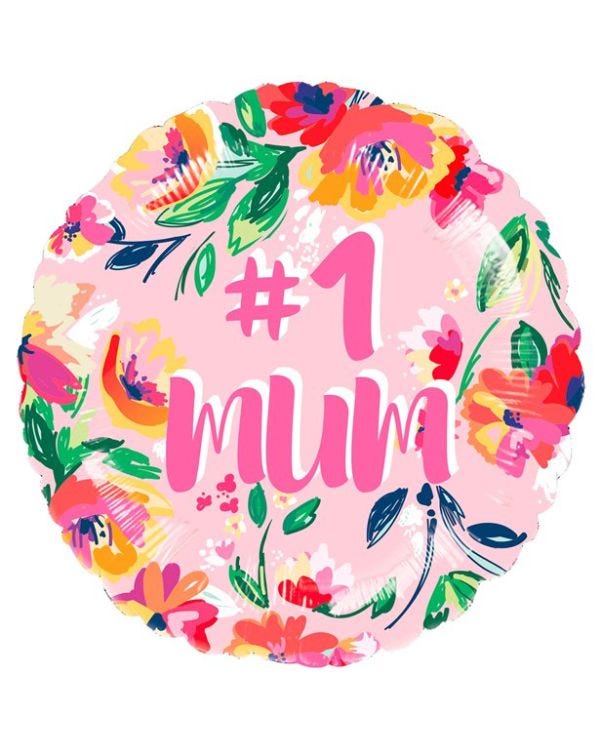 #1 Mum Foil Balloon - 18&quot;