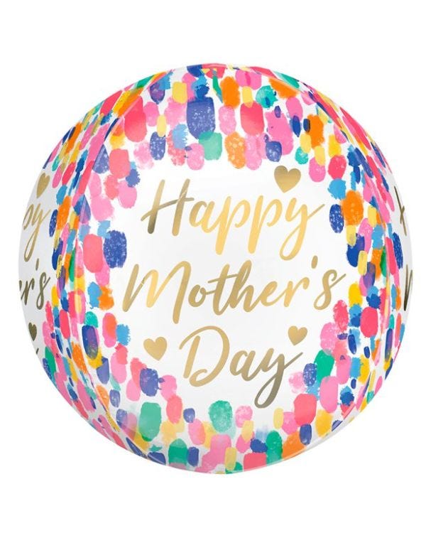 Mother&#039;s Day Watercolour Orbz Foil Balloon
