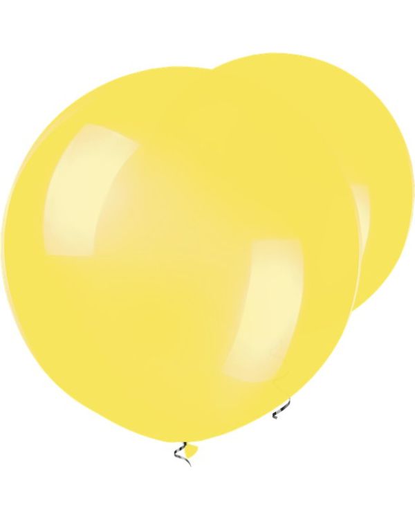 Yellow Large Balloons - 36&quot; Latex (10pk)