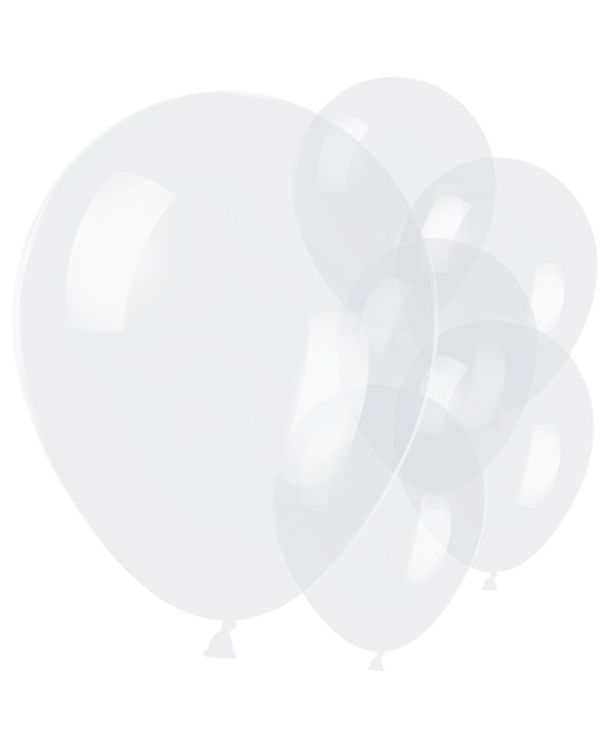 Clear Balloons - 11&quot; Latex (100pk)