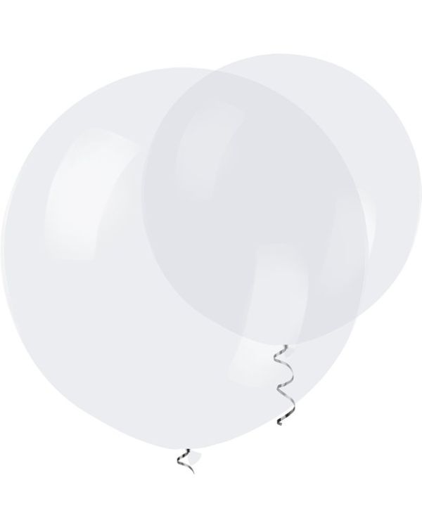 Clear Large Balloons - 36&quot; Latex (10pk)