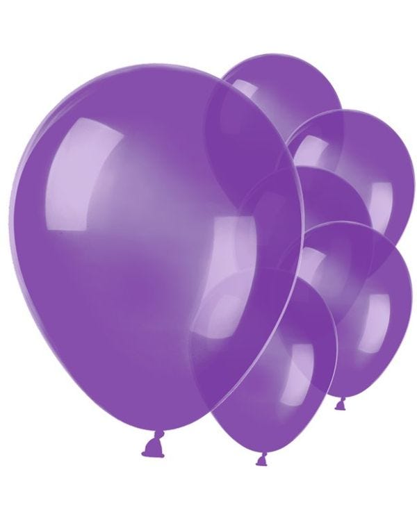 Plum Purple Balloons - 11&quot; Latex (100pk)
