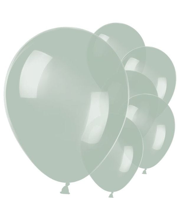 Pastel Dusk Laurel Green Balloons - 12&quot; Latex (50pk)