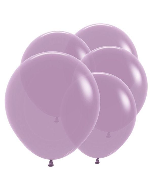 Pastel Dusk Lavender Balloons - 18&quot; Latex (25pk)