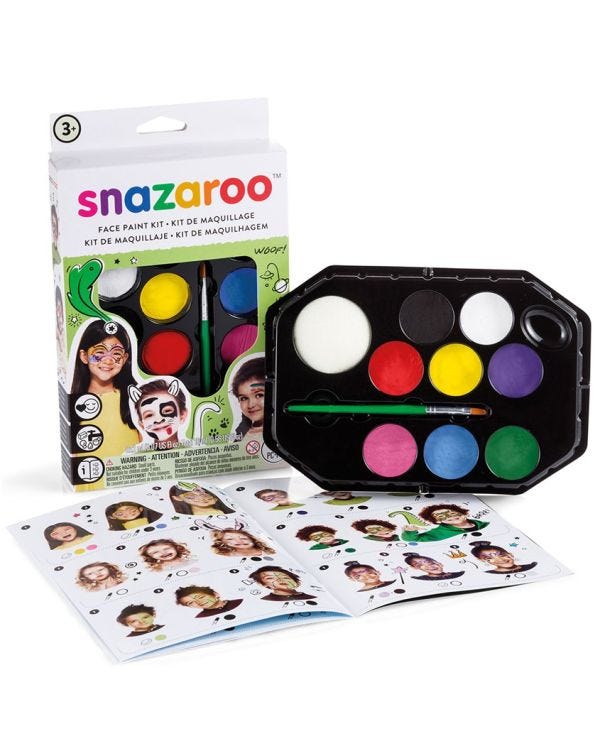 Snazaroo Rainbow Face Painting Kit