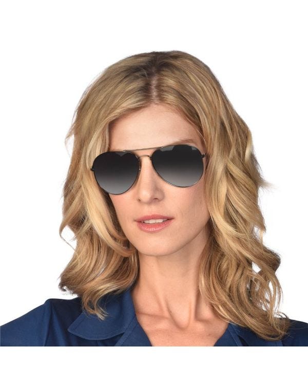 Mirrored Aviator Glasses