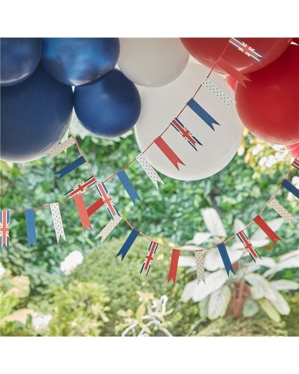 Union Jack Tassel Garland
