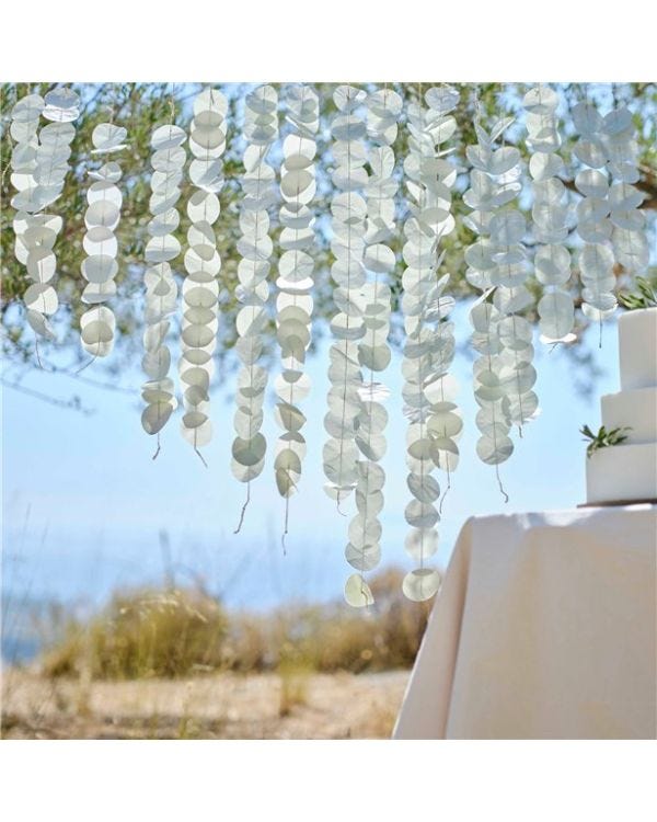 Secret Garden Paper Eucalyptus Hanging Backdrop